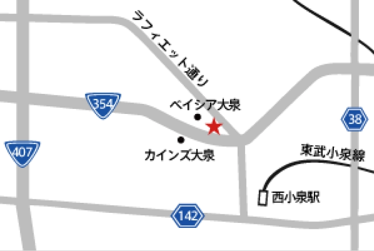 太田相談出張所の地図
